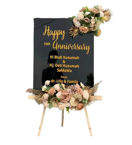 Papan Bunga Akrilik Pering Sari