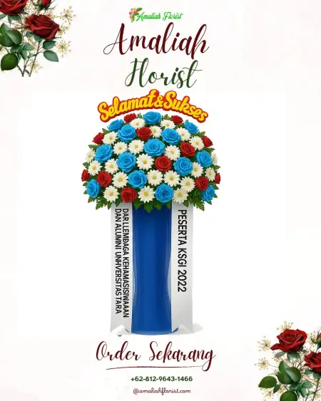 Standing Flowers Pering Sari